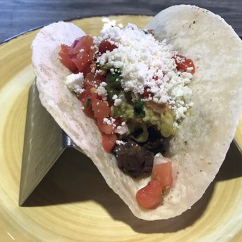 Brushfire Tacos y Tapas - Steak Taco, pretty big. - Tapas/Small Plates Near Me - Glendale, Arizona