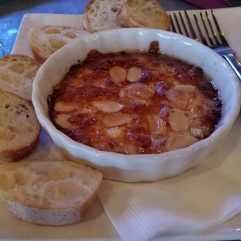 Bistro St Germain - Roasted goat cheese with honey.  $3 happy hour - French Near Me - Seal Beach, California