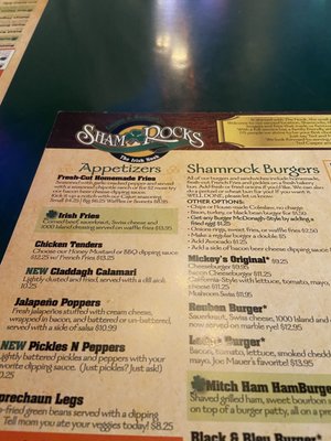 Menu photo 7 Shamrocks Grill and Pub Saint Paul, MN Menu photo 7 Shamrocks Grill and Pub Saint Paul, MN
