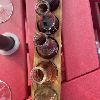 Balderdash Cellars - Flight of wine - Wineries Near Me - Richmond, Massachusetts