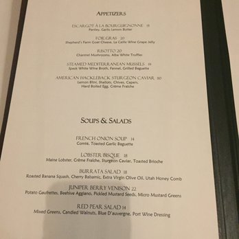 La Caille - Menu - French Near Me - Sandy, Utah La Caille - Menu - French Near Me - Sandy, Utah