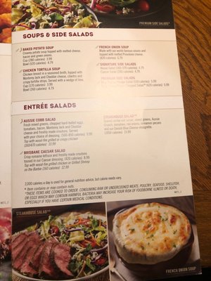 Menu photo 7 Outback Steakhouse Poway, CA