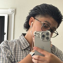 latest haircut done by ricky! always 10/10 work