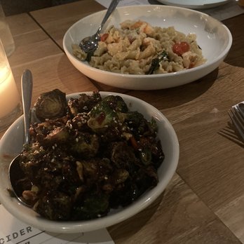 Sixty Vines - Brussel Sprouts and pasta - New American Near Me - Nashville, Tennessee Sixty Vines - Brussel Sprouts and pasta - New American Near Me - Nashville, Tennessee