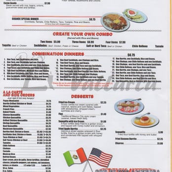 El Vallarta - El Vallarta Camden Menu Page 3 - Mexican Near Me - Camden, Tennessee El Vallarta - El Vallarta Camden Menu Page 3 - Mexican Near Me - Camden, Tennessee