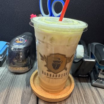 Barbarossa Coffee - Pistachio Cream Cold Brew - Coffee & Tea Near Me - Tomball, Texas