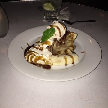 Irene's - Banana's Foster Bread Pudding - Italian Near Me - New Orleans, Louisiana