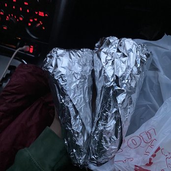 Albee's NY Gyros - Junior Gyro (left) next to the regular one - Middle Eastern Near Me - Eugene, Oregon