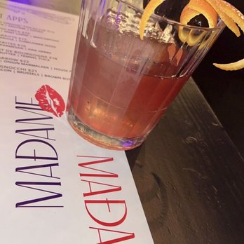 Madame - Smoked truffle old fashion - French Near Me - Jersey City, New Jersey Madame - Smoked truffle old fashion - French Near Me - Jersey City, New Jersey