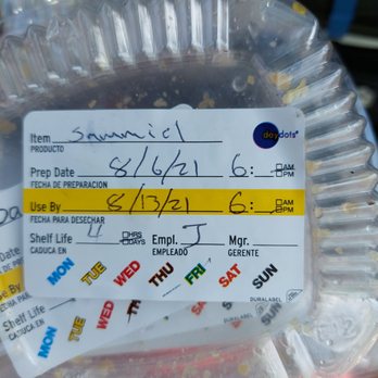 Cedar Breaks Lodge & Spa - A sandwich made 8/6 with 4 days of shelf life and the use by date is incorrect. Also past its correct use by date. - Cafes Near Me - Brian Head, Utah