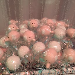 (Light blue) Elephants for baby shower !