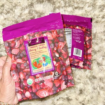 Trader Joe's - Organic freeze dried berries! Great for snacks, toppings, add in yogurt or oatmeal/cereal! you can create trail mixes - Grocery Near Me - Culver City, California Trader Joe's - Organic freeze dried berries! Great for snacks, toppings, add in yogurt or oatmeal/cereal! you can create trail mixes - Grocery Near Me - Culver City, California