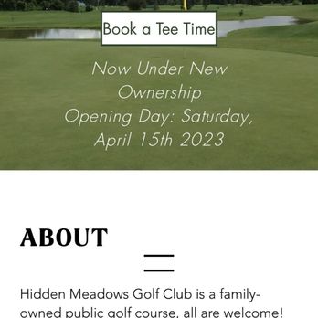 Hidden Meadows Golf Club - New ownership - Golf Near Me - Glenmont, New York Hidden Meadows Golf Club - New ownership - Golf Near Me - Glenmont, New York