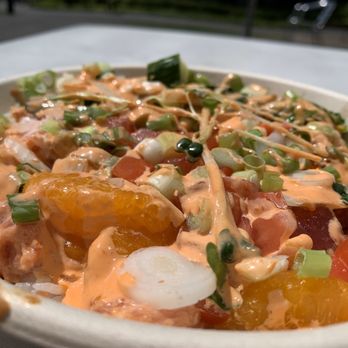 Poke Dondon - Regular bowl with Spicy ahi and Hawaiian ahi - Poke Near Me - Seattle, Washington Poke Dondon - Regular bowl with Spicy ahi and Hawaiian ahi - Poke Near Me - Seattle, Washington