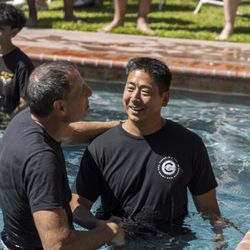 Core Church - Baptisms at a local pool