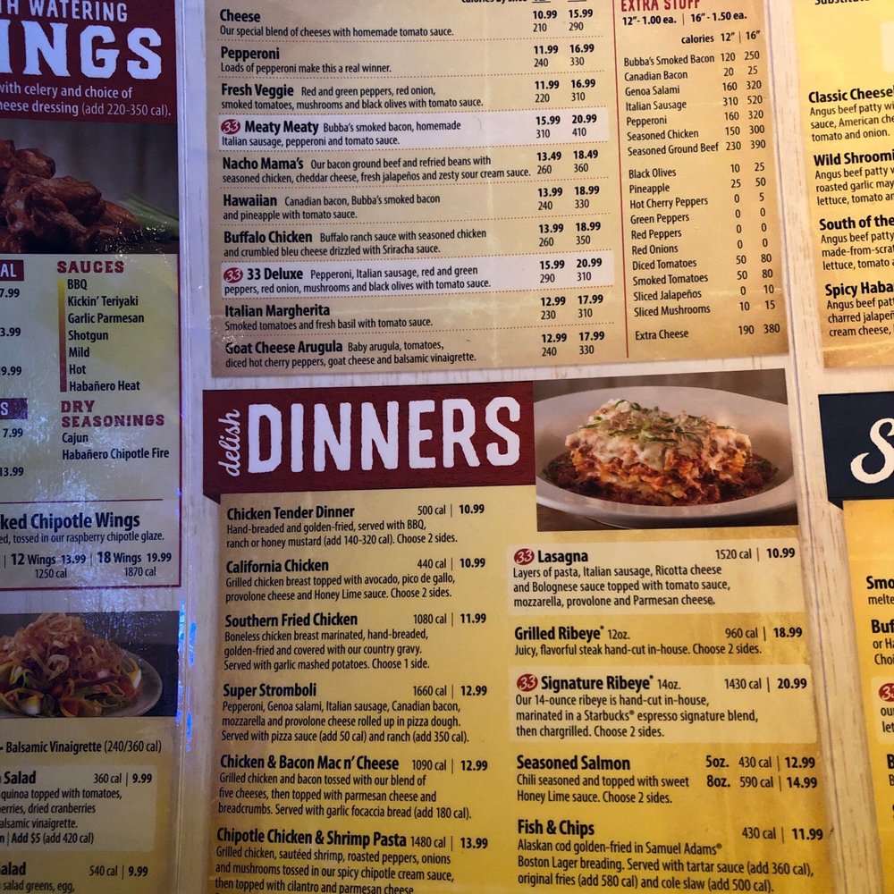 Bubba's 33 - Pizza Near Me - Chesapeake, Virginia Bubba's 33 - Pizza Near Me - Chesapeake, Virginia
