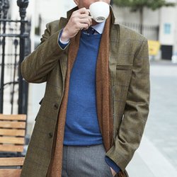 Charles Hedley - Gentlemen's Tweed Over coat