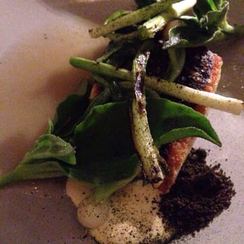 Bentley Restaurant & Bar - Mulloway, charred spring onions and sorrel - Restaurants Near Me - Sydney, NSW