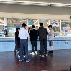 Fosters Freeze - Just a group of young kids at opening on a Friday.