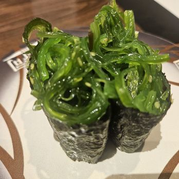 Waka Sakura - Seaweed salad. - Conveyor Belt Sushi Near Me - Irvine, California Waka Sakura - Seaweed salad. - Conveyor Belt Sushi Near Me - Irvine, California