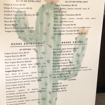 Borreguitas Bar Express - Menu - Mexican Near Me - Pomona, California