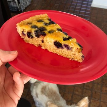 B'beri Desserts - Piece of my blueberry tart - my dog was jealous - Desserts Near Me B'beri Desserts - Piece of my blueberry tart - my dog was jealous - Desserts Near Me