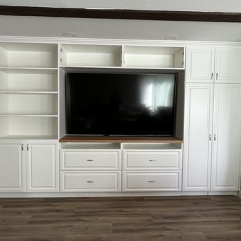 Liberty Woodworking - Cabinets freshly installed - just need cabinet doors on top - Cabinetry Near Me - Anaheim, California Liberty Woodworking - Cabinets freshly installed - just need cabinet doors on top - Cabinetry Near Me - Anaheim, California