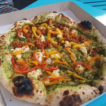 Floralia - Pesto Royale half sausage - Italian Near Me - Honolulu, Hawaii Floralia - Pesto Royale half sausage - Italian Near Me - Honolulu, Hawaii