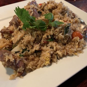 Basil Thai Restaurant - Spicy fried rice with beef - Thai Near Me - Paso Robles, California