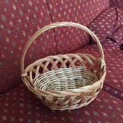 Polish Goods and Bakery Shop - Wicker basket!