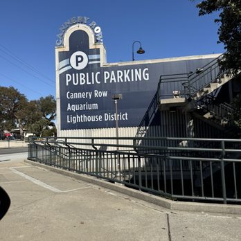 Cannery Row Parking Garage - Parking Near Me - Monterey, California