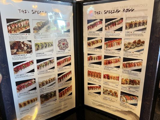 Menu photo 4 TGI's Sushi-Campbell Campbell, CA Menu photo 4 TGI's Sushi-Campbell Campbell, CA