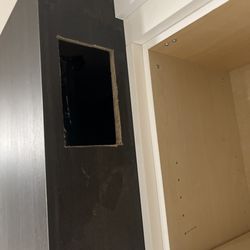 Renoma Kitchen and Bath - We had to modify the cabinet ourselves for the electrical.