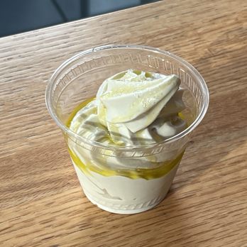 Ibiza - Tahini soft serve with EVOO and salt. $7.50 - Salad Near Me - Santa Cruz, California