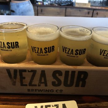 Casa La Rubia - Flight of beer...yes please - Breweries Near Me - Miami, Florida