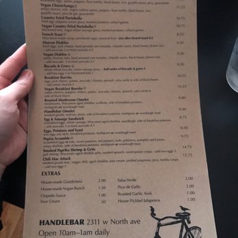 Handlebar - Vegetarian Near Me - Chicago, Illinois Handlebar - Vegetarian Near Me - Chicago, Illinois