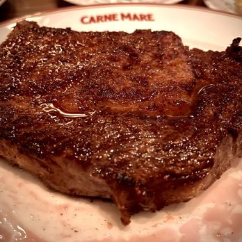 Carne Mare - Boneless ribeye done to my liking and perfect temperature - Steakhouses Near Me - New York, New York Carne Mare - Boneless ribeye done to my liking and perfect temperature - Steakhouses Near Me - New York, New York