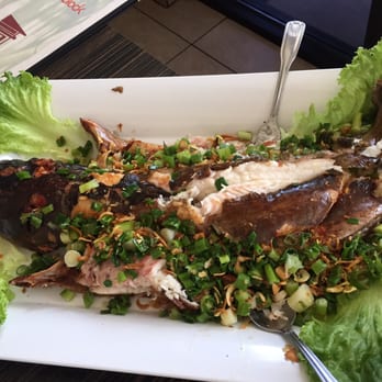 Saigon Block - Large baked catfish = winning!!! - Vietnamese Near Me - Richardson, Texas Saigon Block - Large baked catfish = winning!!! - Vietnamese Near Me - Richardson, Texas