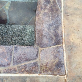 Precision Pool Tile Cleaning - Before - Pool Cleaners Near Me - Eastvale, California