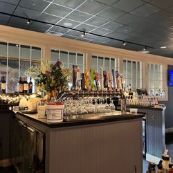 Go Fish Restaurant - Well stocked bar.