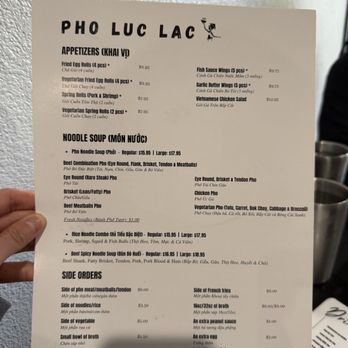 Pho Luc Lac - Menu - Vietnamese Near Me - San Jose, California Pho Luc Lac - Menu - Vietnamese Near Me - San Jose, California