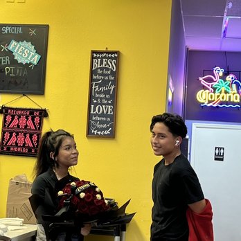 Rincon Tolteca Mexican - Young man came in to ask for a date - Mexican Near Me - Sarasota, Florida