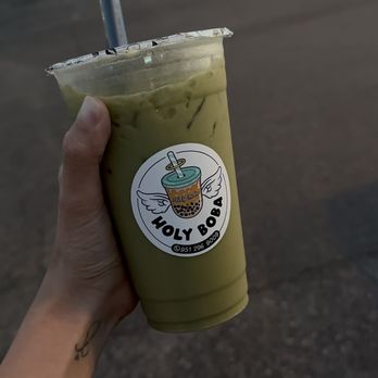 Holy Boba - Strawberry Matcha - Juice Bars & Smoothies Near Me - Temecula, California