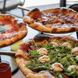 Pie Tap Pizza + Rotisserie + Bar - Our dough has only 4 ingredients! Flour, olive oil, water and salt... no sugar or conditioners. Eat guilt free!