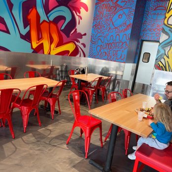 Dave's Hot Chicken - Inside - Chicken Shop Near Me - Bloomington, Indiana
