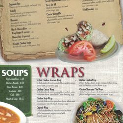 Red Olive Restaurant - Menu, September 2023 (1/5)