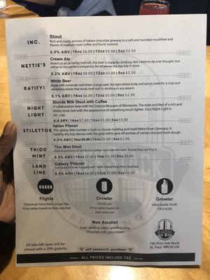 Menu photo 5 BlackStack Brewing Saint Paul, MN