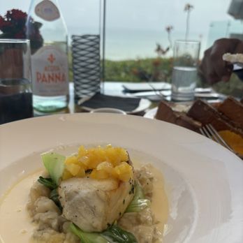 Geoffrey's Malibu - Pan Seared Chilean Sea Bass - Seafood Near Me - Malibu, California
