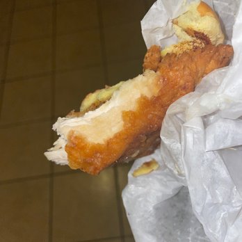 Burger King - a hand holding a donut with a bite taken out of it - Burgers Near Me - Twentynine Palms, California