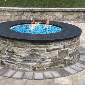 Cornerstone Tile & Marble - Firepit - General Contractors Near Me